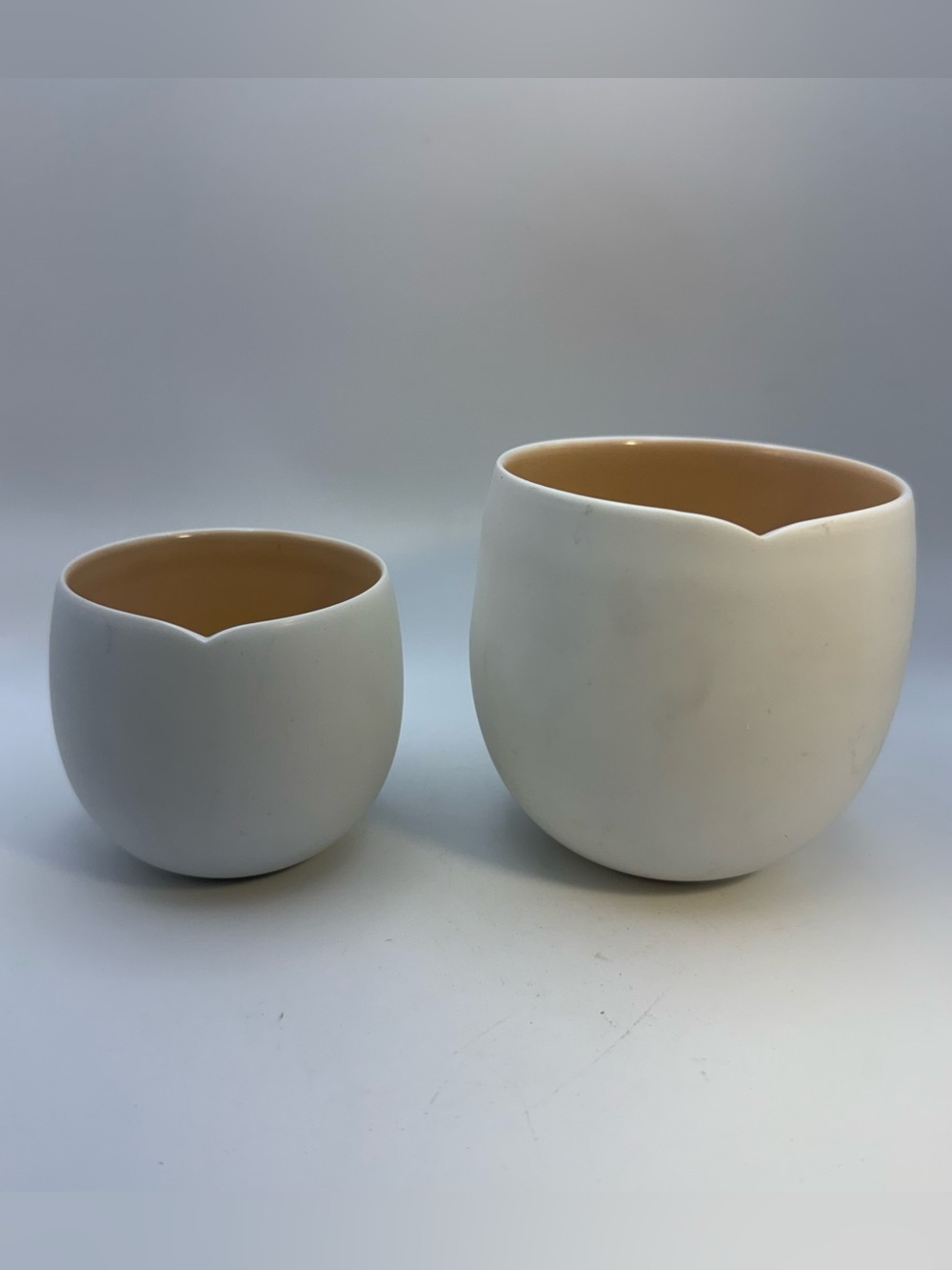 Nespresso India Mahdavi Origin Set 1 Coffee Mug 3.75” & 1 Espresso Cup 2.75”